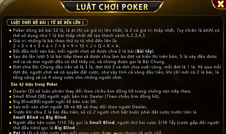 Mẹo Cược Hiệu Quả Trong Poker